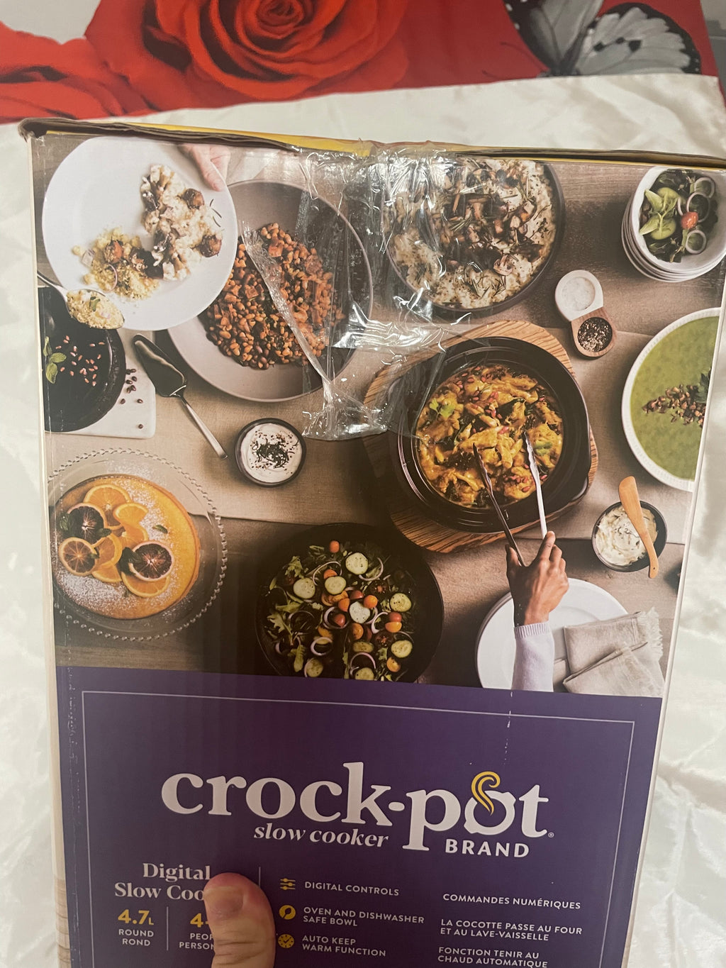 Crock-Pot Olla de Cocción Lenta Digital (4.7 Litros)
