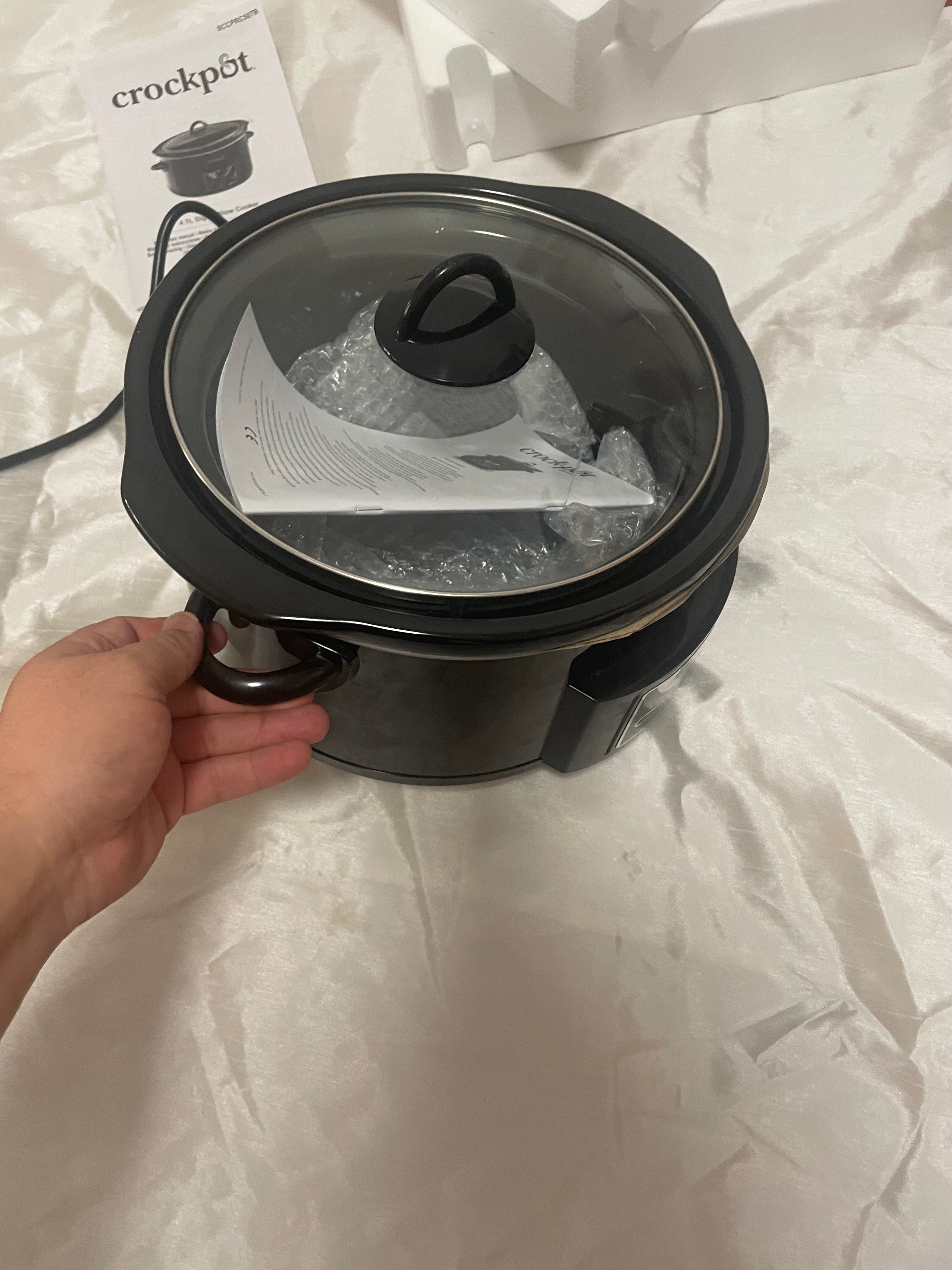 Crock-Pot Olla de Cocción Lenta Digital (4.7 Litros)